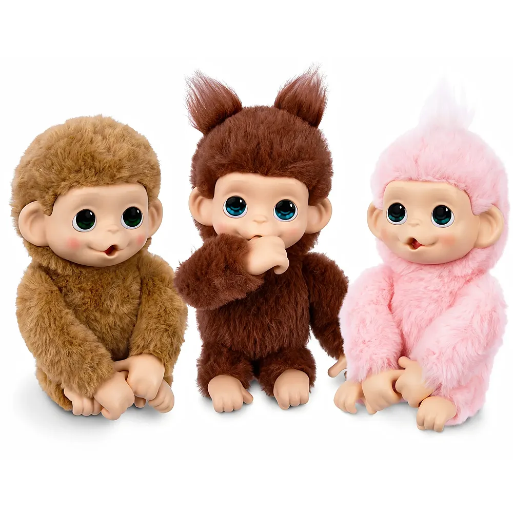 Moose Toys Little Live Pets Baby Monkey Minis