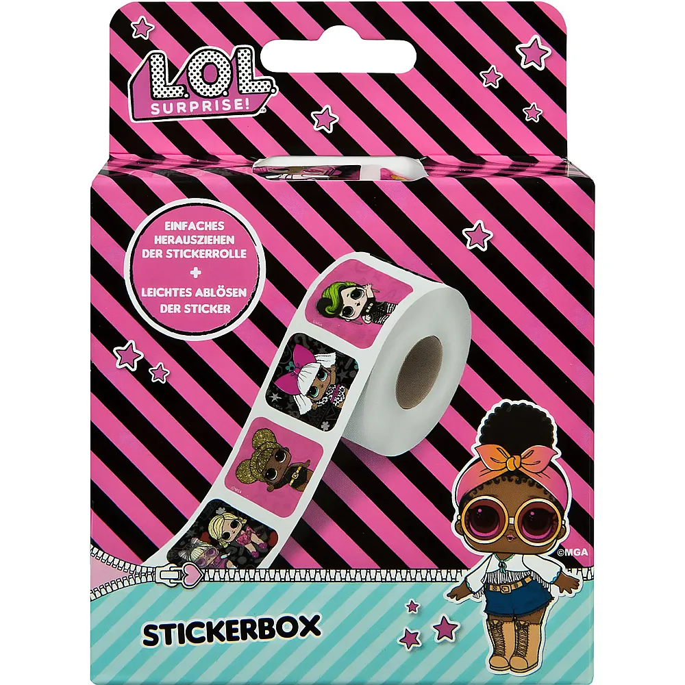 MGA L.O.L. Surprise Stickerbox 200Teile