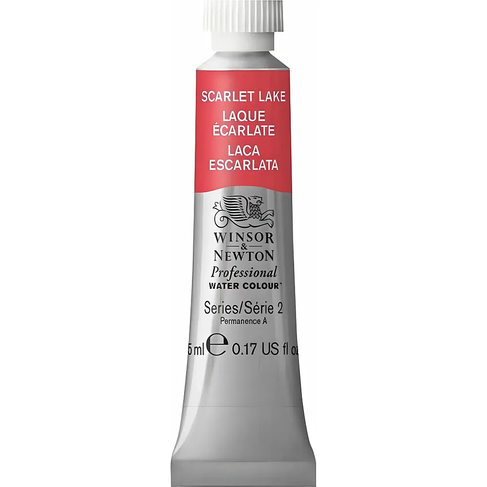 meinspielzeug - Winsor & Newton W&n Prof. Water Colour 5ml Tube Scharlachlack