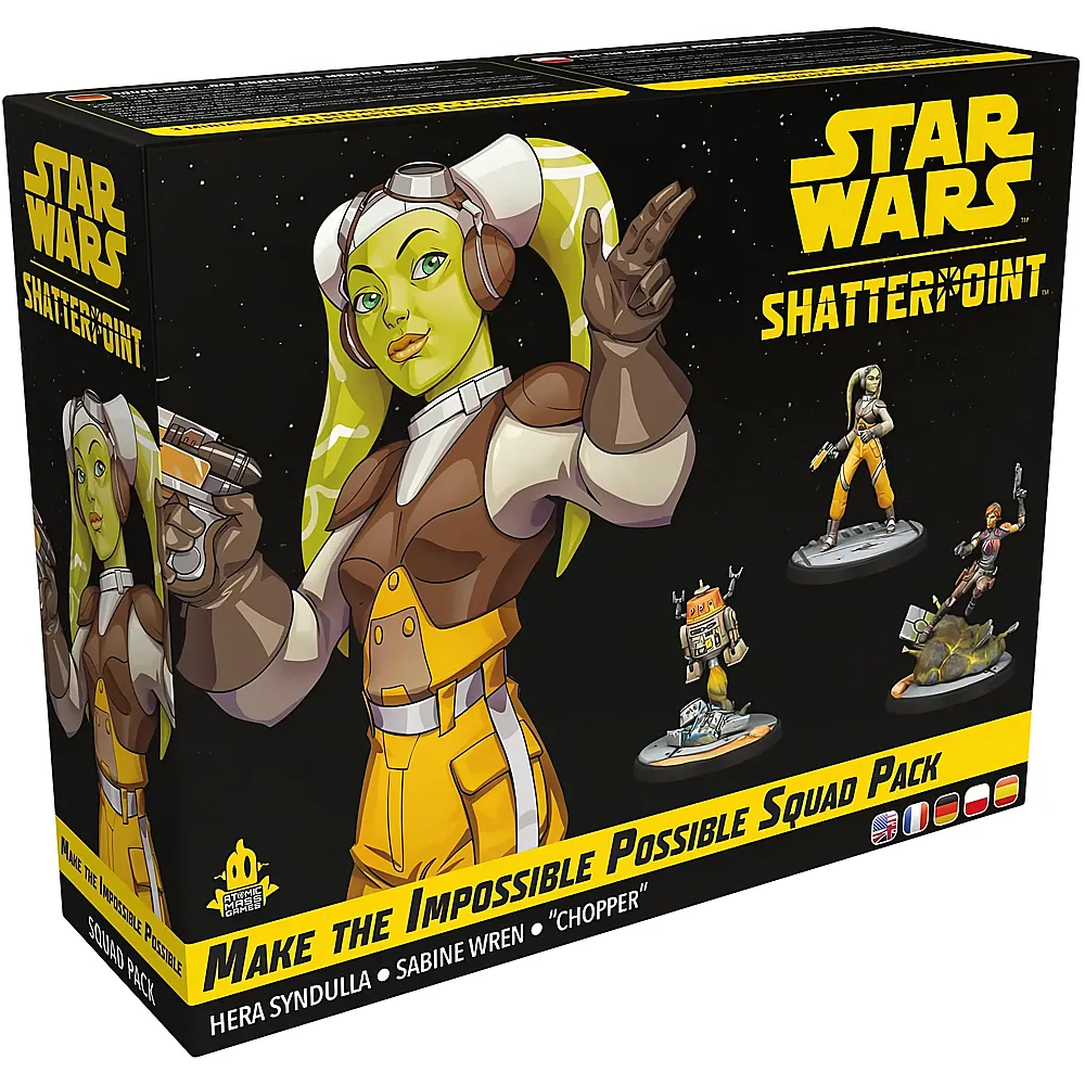 Atomic Mass Games Star Wars: Shatterpoint  Das Unm�gliche m�glich machen, Squad-Erweiterung, Tabletop, 2 Spieler, ab 14+ Jahren