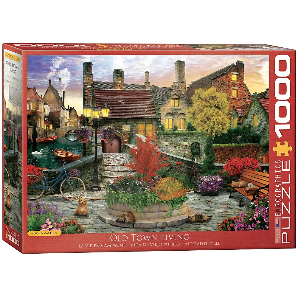 Eurographics Puzzle Old Town Living - 1000 pi�ces