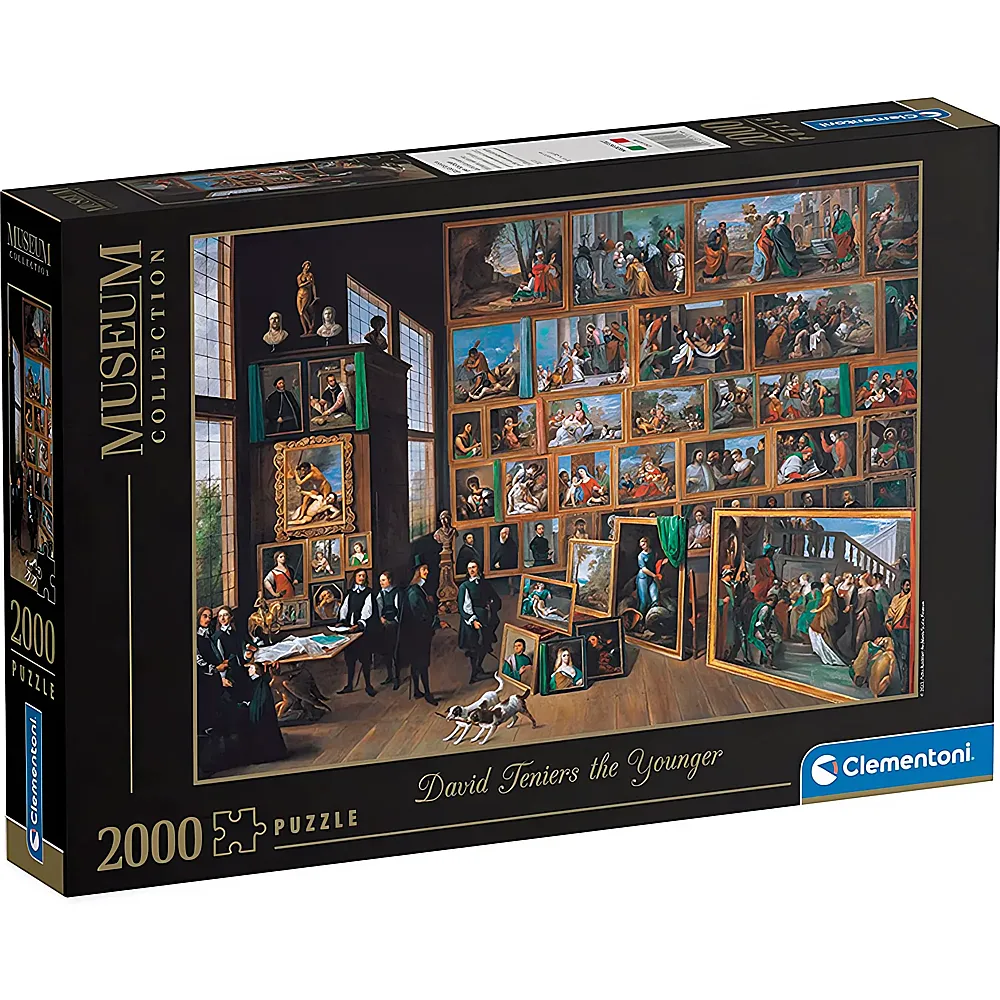 Clementoni Puzzle Museum Collection Teniers, Leopold Wilhelm 2000Teile