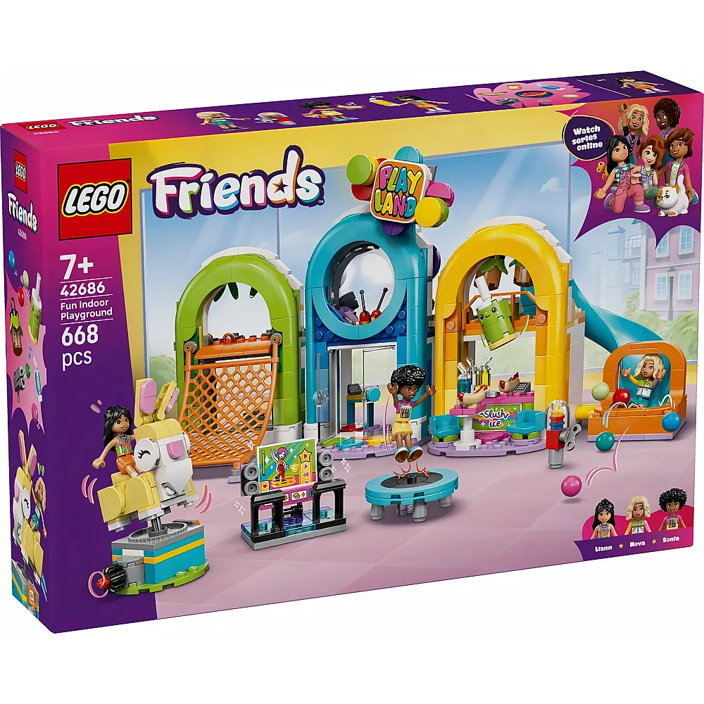 LEGO Friends Cooler Indoor-Spielplatz 42686