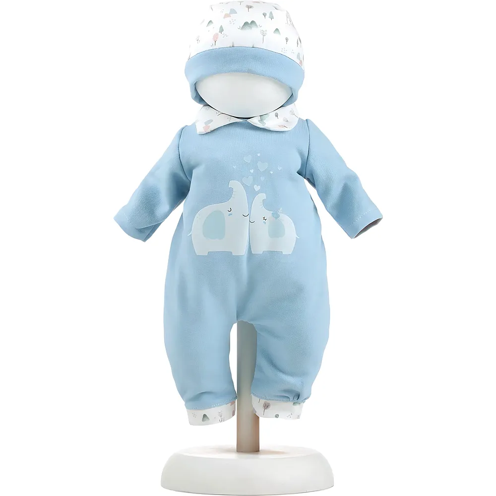 Llorens Pyjamaset Elefant blau 38cm