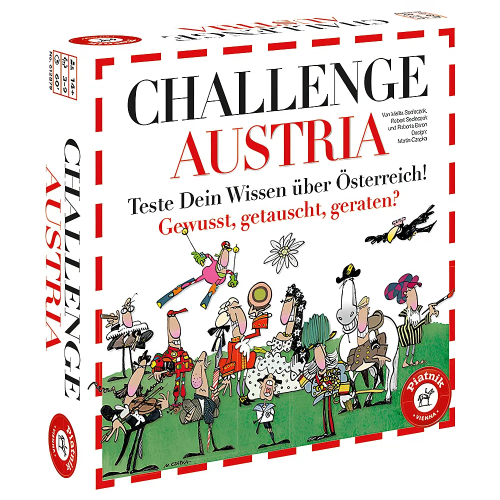 Piatnik Challenge Austria | Erwachsenenbrettspiele
