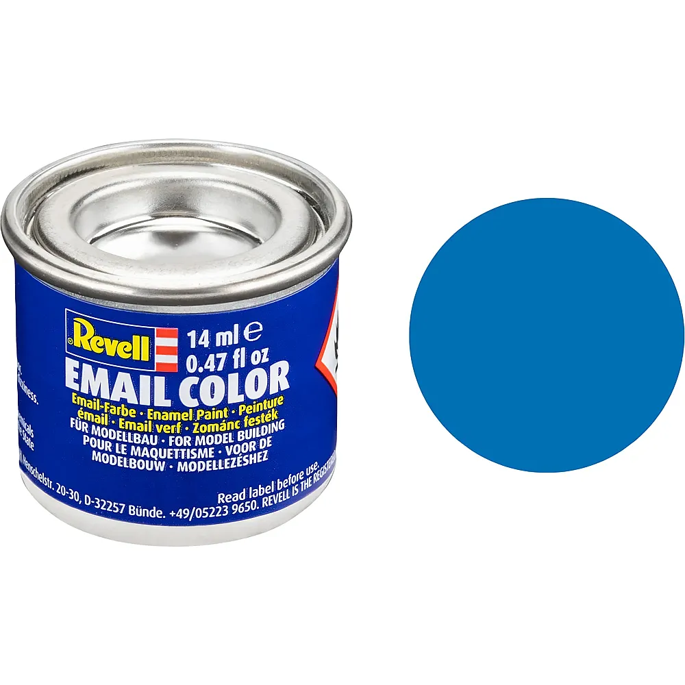 Revell Email Color Blau, matt, 14ml, RAL 5000 32156