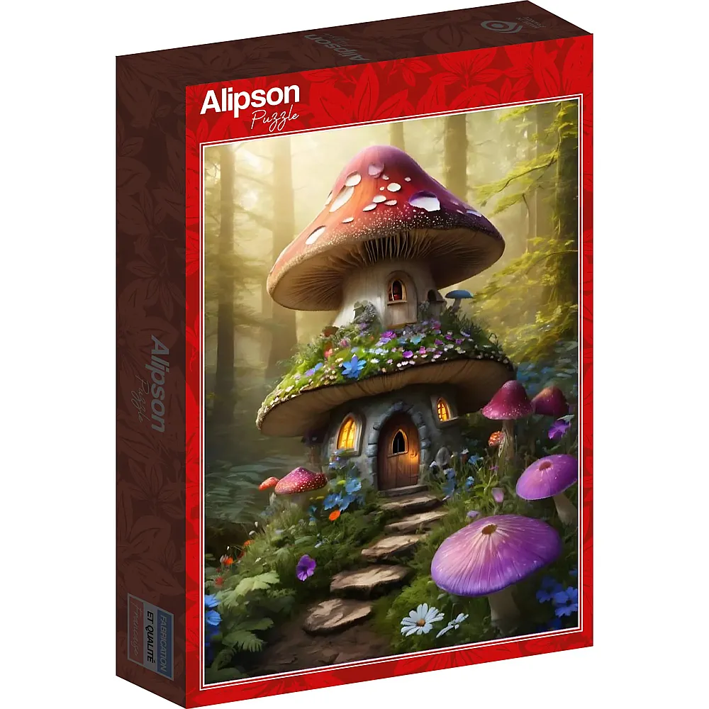 Alipson Puzzle Das Pilzhaus - 500 Teile