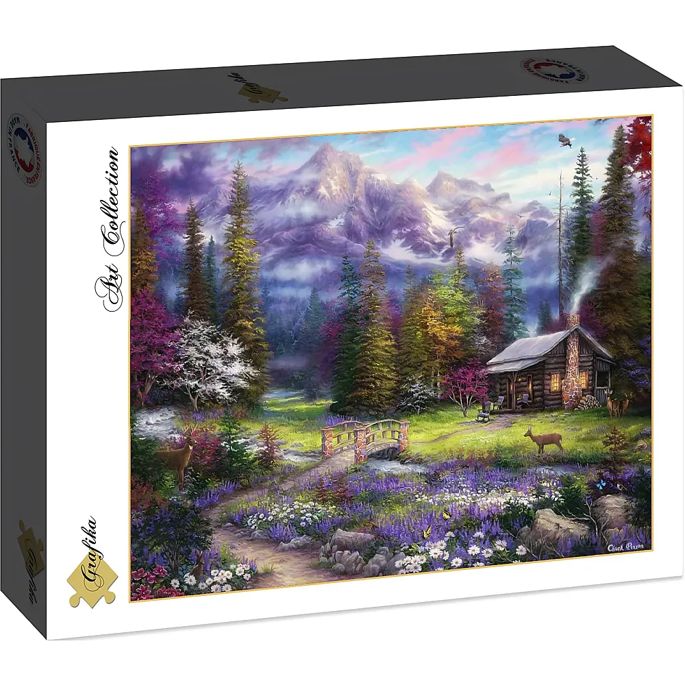 Grafika Puzzle Art Collection Chuck Pinson Inspiration of Spring Meadows - 2000 Teile