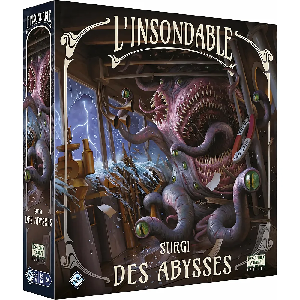 Fantasy Flight Games L'insondable Ext. Surgi des Abysses FR