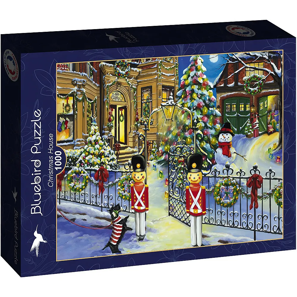Bluebird Puzzle Christmas House 1000Teile