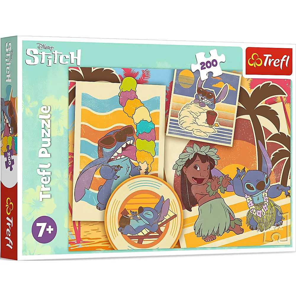 Trefl Puzzle Lilo & Stitch Die Musikalische Welt Von Lilo&Stitch 200Teile