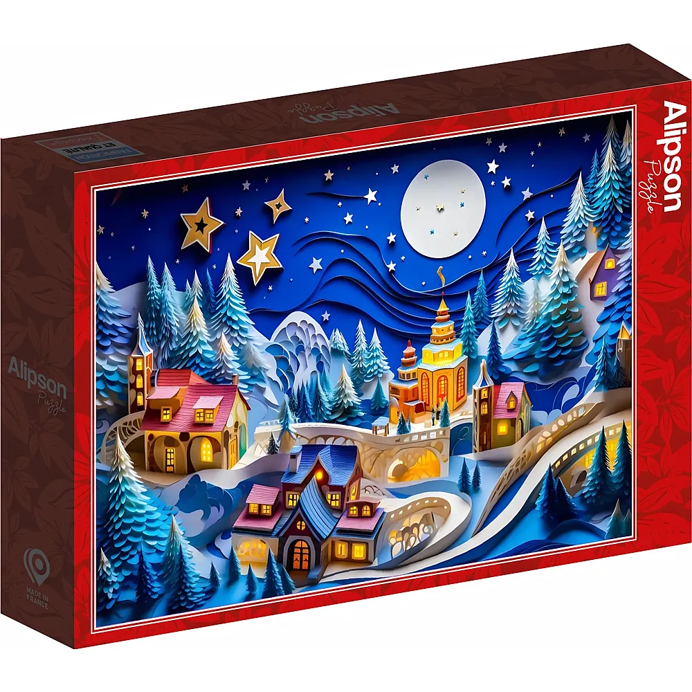 Alipson Puzzle Winterlandschaft - 1000 Teile