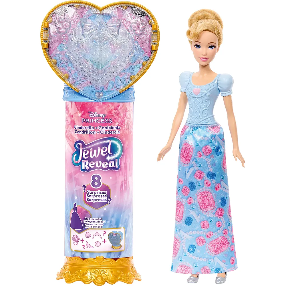 Mattel DP Juwel Reveal Cinderella