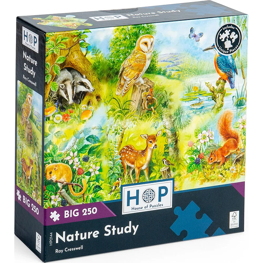 HOP - House of Puzzles Nature Study - 250 Teile