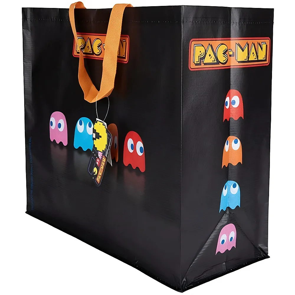 KONIX - Pac-Man Shopping Bag - black