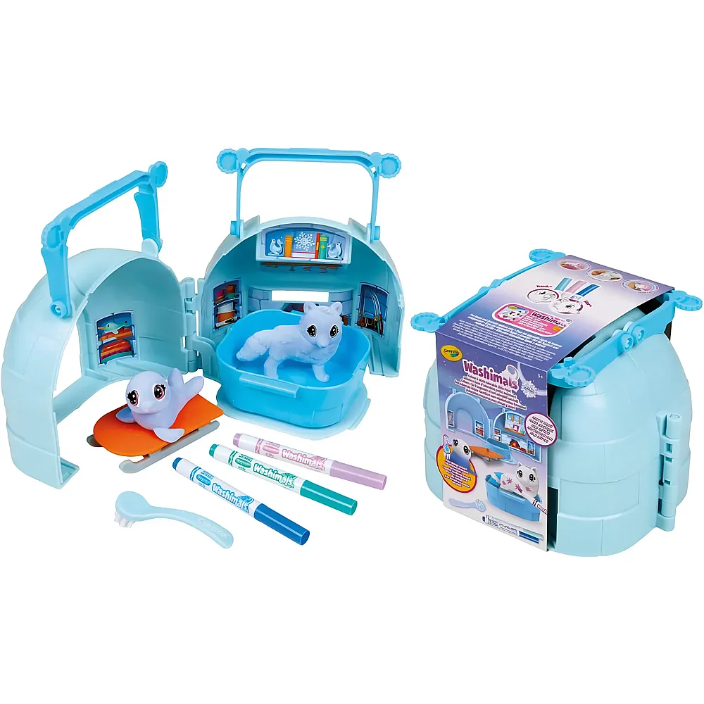 Crayola Washimals Arctic Adventure Iglu Set