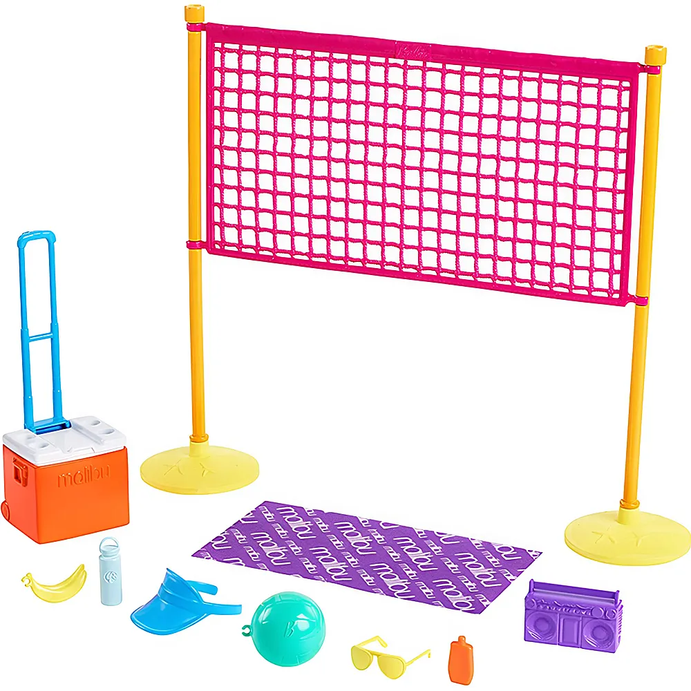 Barbie Einrichtung Volleyball Spielset
