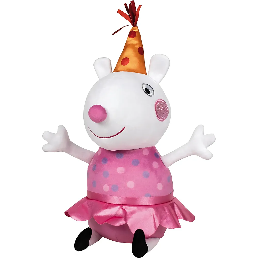 meinspielzeug - Schmidt Pl�sch Luzy Locke - 38 cm Peppa Pig | Lizenzfiguren Pl�sch
