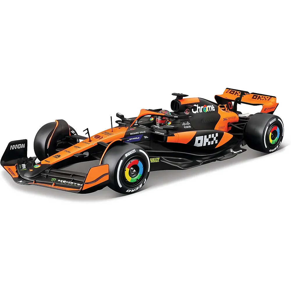 meinspielzeug - Bburago 1:24 McLaren F1 Team MCL38 Piastri 2024 | Die-Cast 1:24