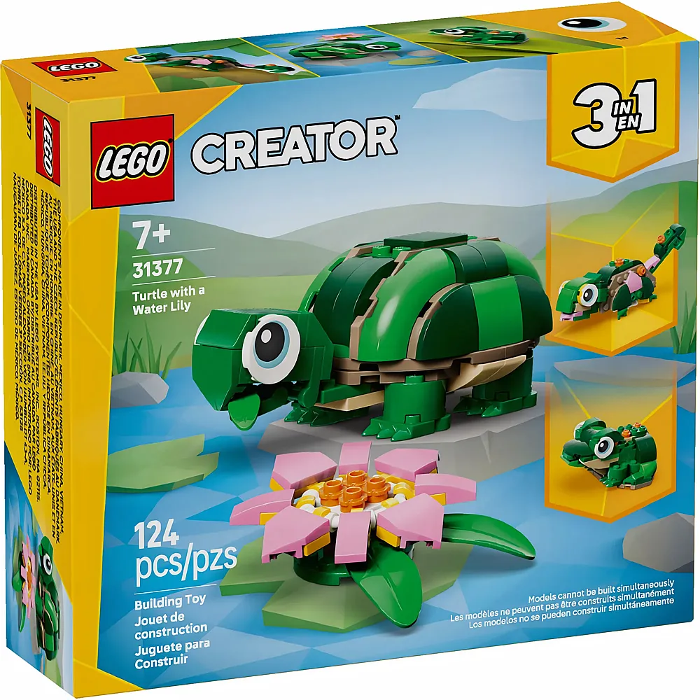 LEGO Creator Schildkr�te mit Seerose 31377