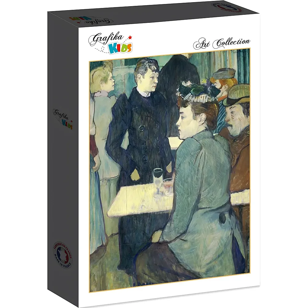 Grafika Puzzle Art Collection Henri de Toulouse-Lautrec Grafika Kids A Corner of the Moulin de la Galette, 1892 - 12 Teile
