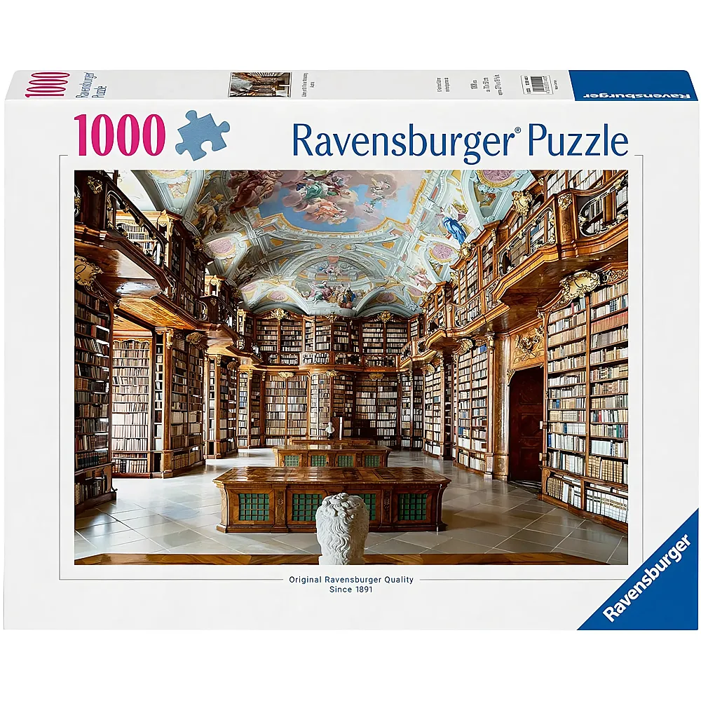 Ravensburger Puzzle Bibliothek von St. Florian Monastery, �sterreich - 1000 Teile