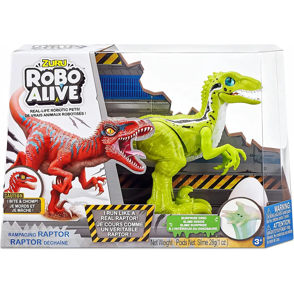 Zuru Robo Alive Dinosaurier Raptor
