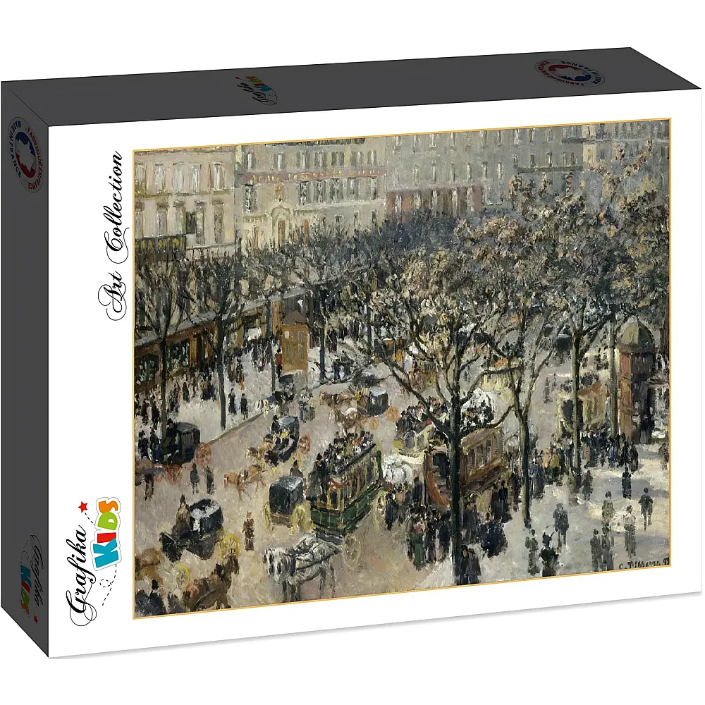Grafika Puzzle Art Collection Camille Pissarro Boulevard des Italiens, Morning, Sunlight, 1897 - 12 Teile