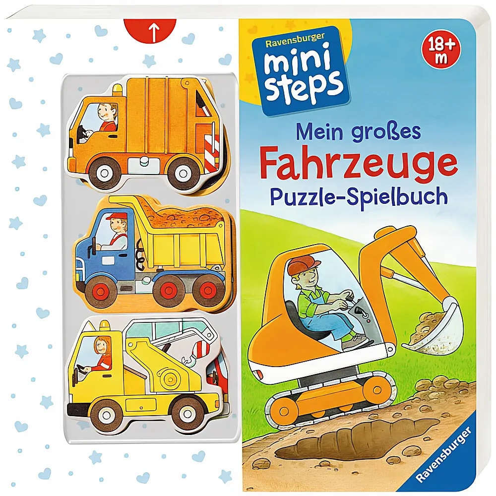 Ravensburger ministeps Fahrzeuge Puzzle-Spielbuch