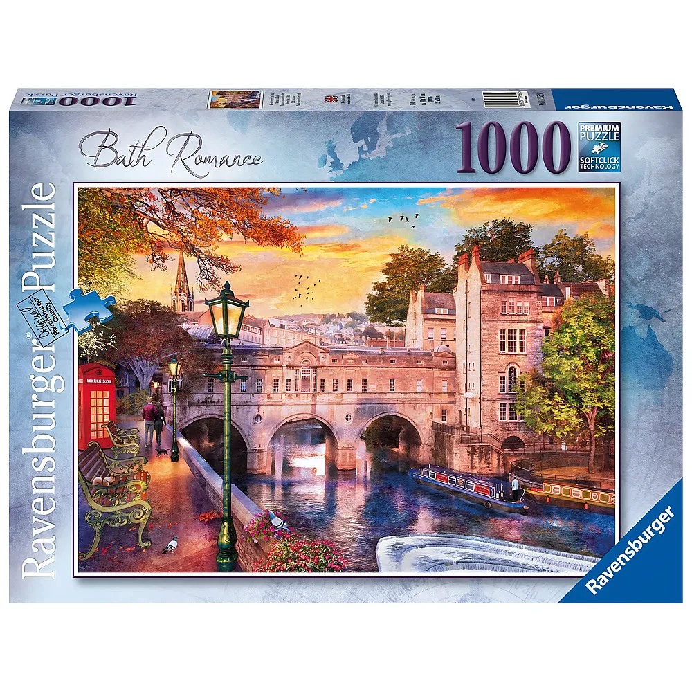Ravensburger Puzzle Romantischer Abend in Bath - 1000 Teile