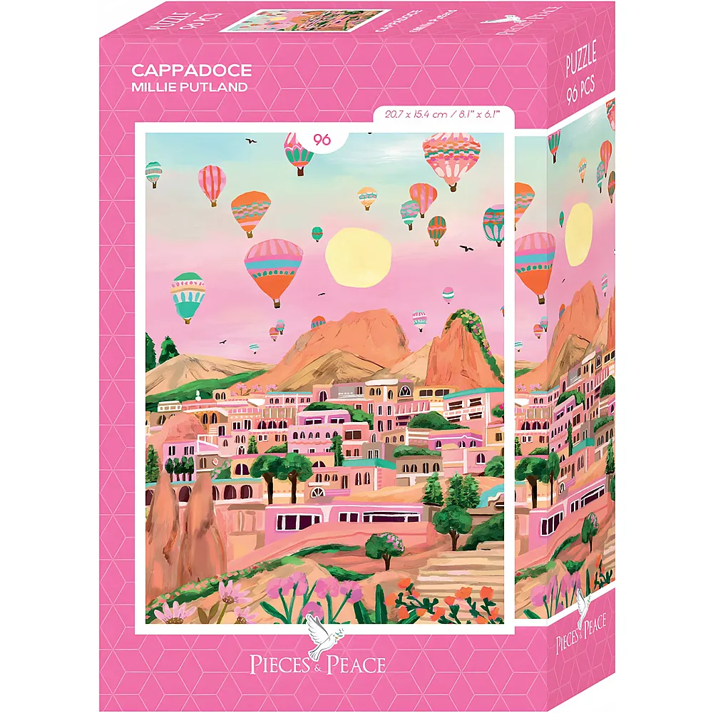 Pieces & Peace Puzzle Mini Kappadokien 96Teile