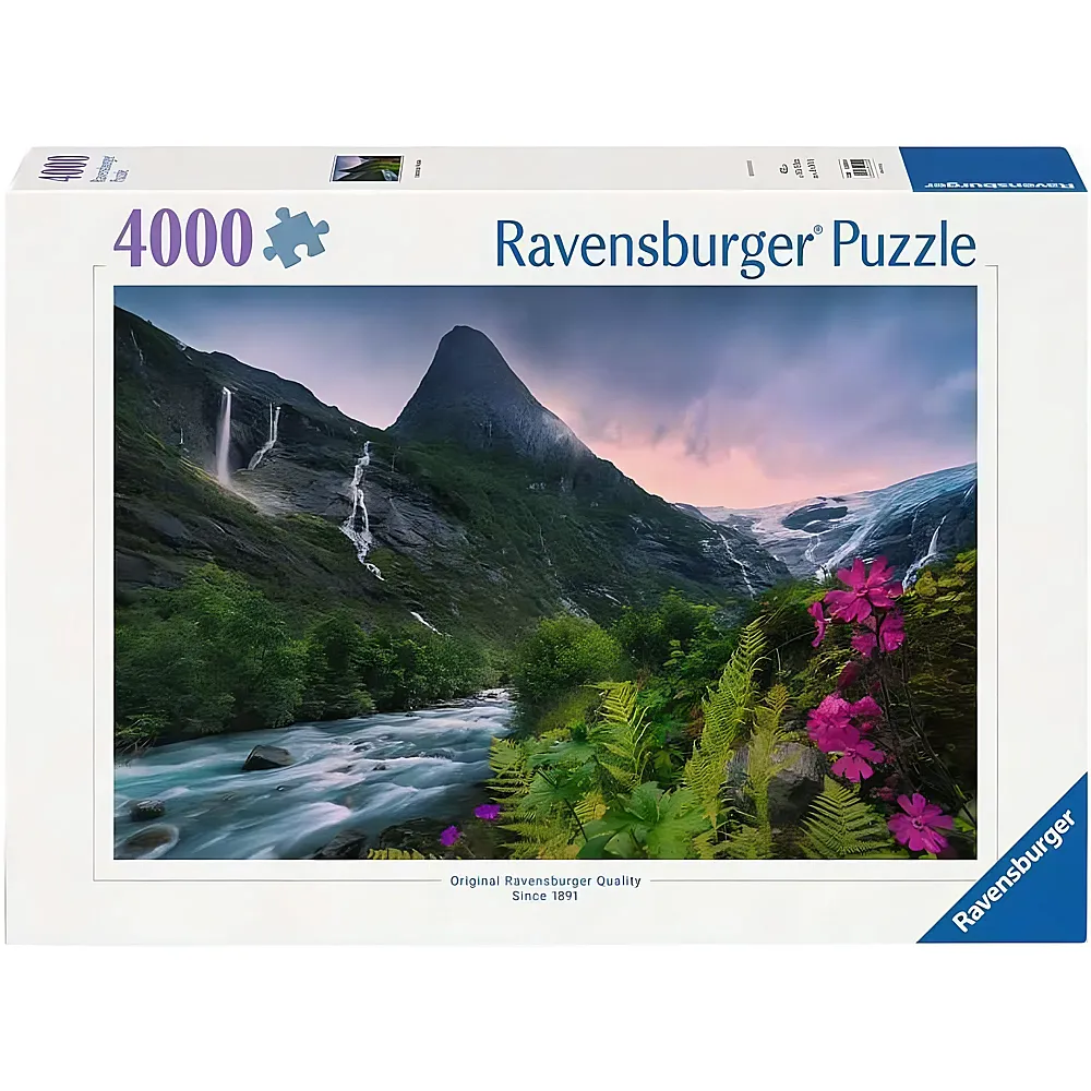 Ravensburger Puzzle Atemberaubende Bergstimmung - 4000 Teile