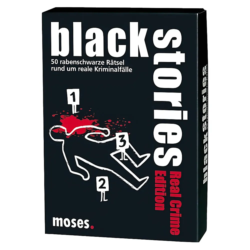 Moses Black Stories Real Crime | Wissenspiele