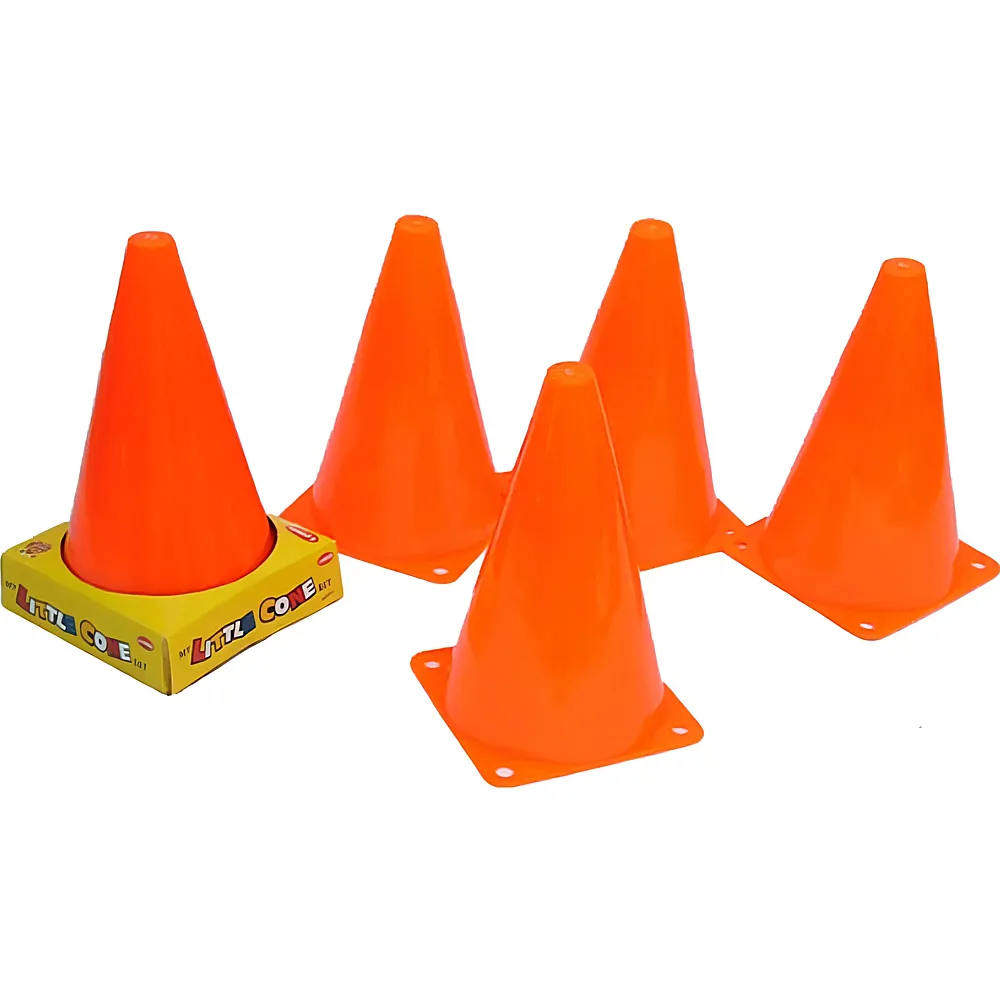 meinspielzeug - Sombo 4 Signalkegel 24cm Farbe orange