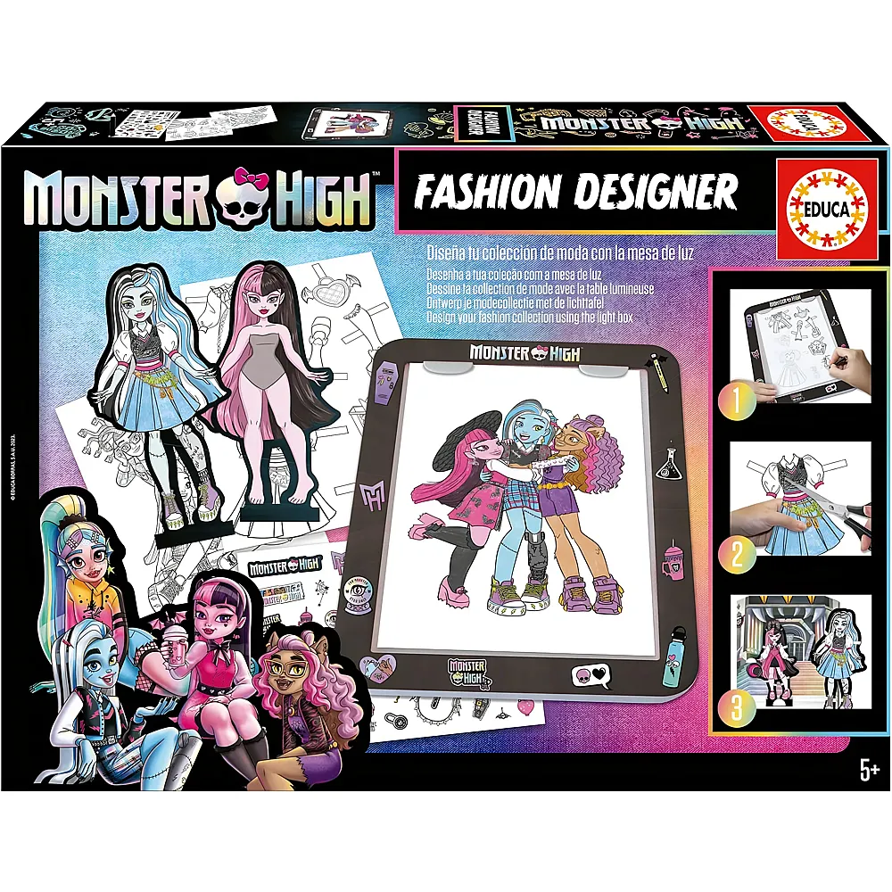 Educa Monster High Fashion Designer Styling-Workshop