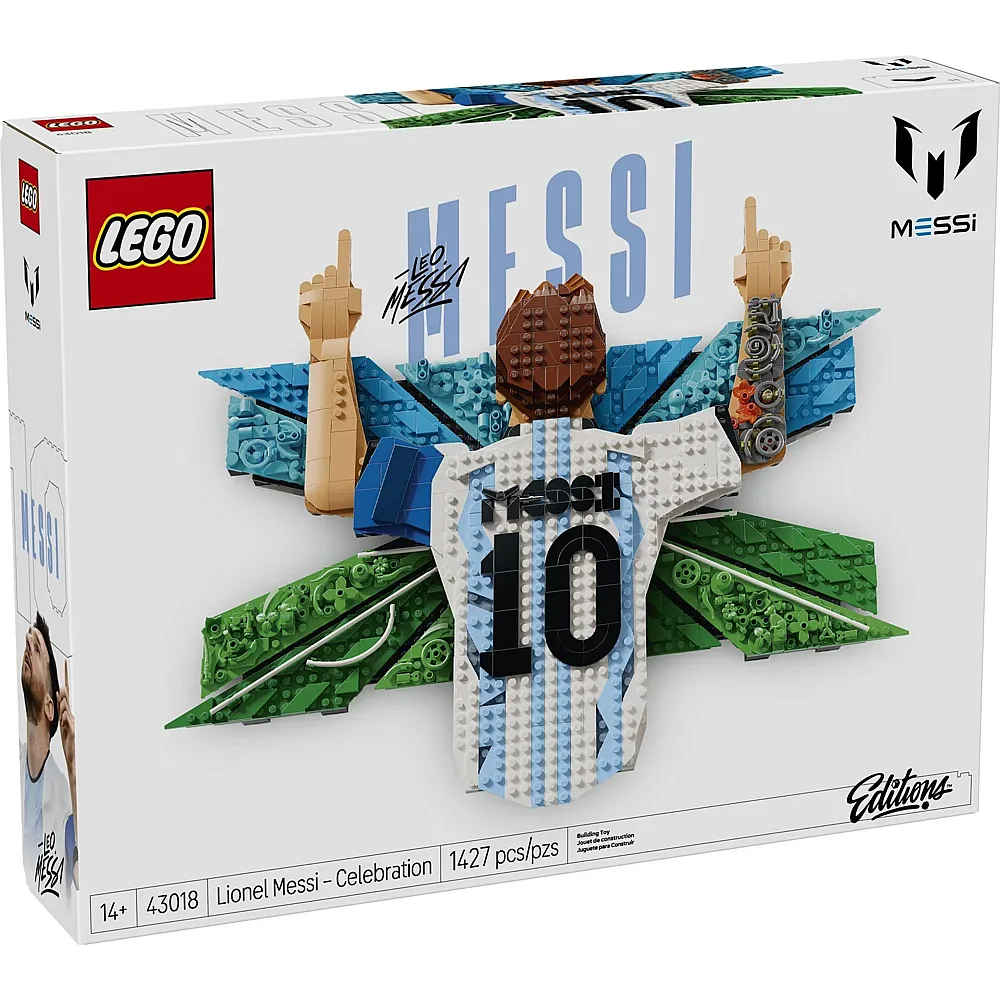 LEGO Editions Lionel Messi  Torjubel 43018