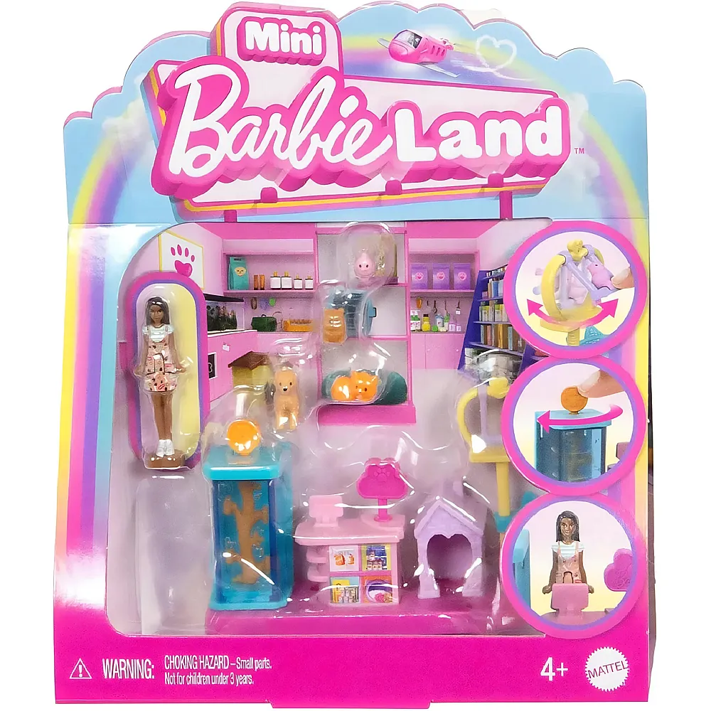 Barbie Mini BarbieLand Spielsets f�r M�dchen - Spielesets
