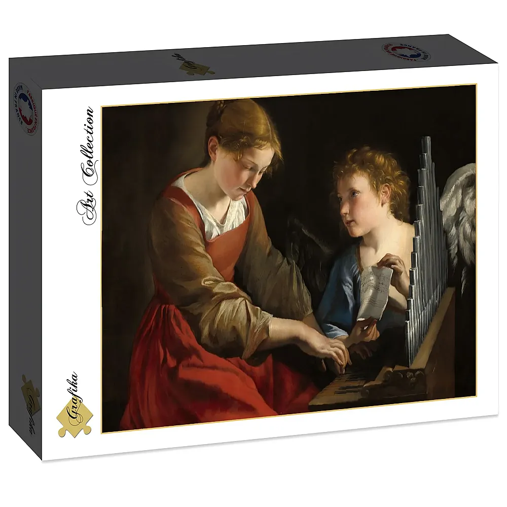 Grafika Puzzle Art Collection Orazio Gentileschi and Giovanni Lanfranco: Saint Cec - 2000 Teile