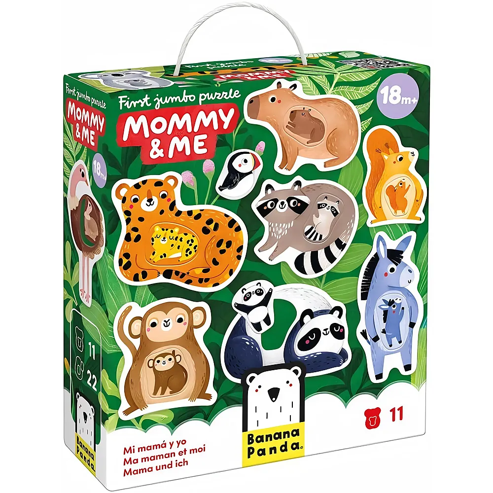 Banana Panda Puzzle 11in1 Mama & ich 2Teile