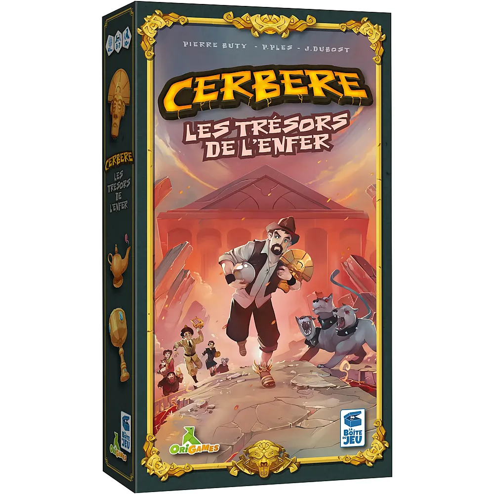 LA Boite DE Jeu Cerbere Extension Les Tresors DE L'enfer FR