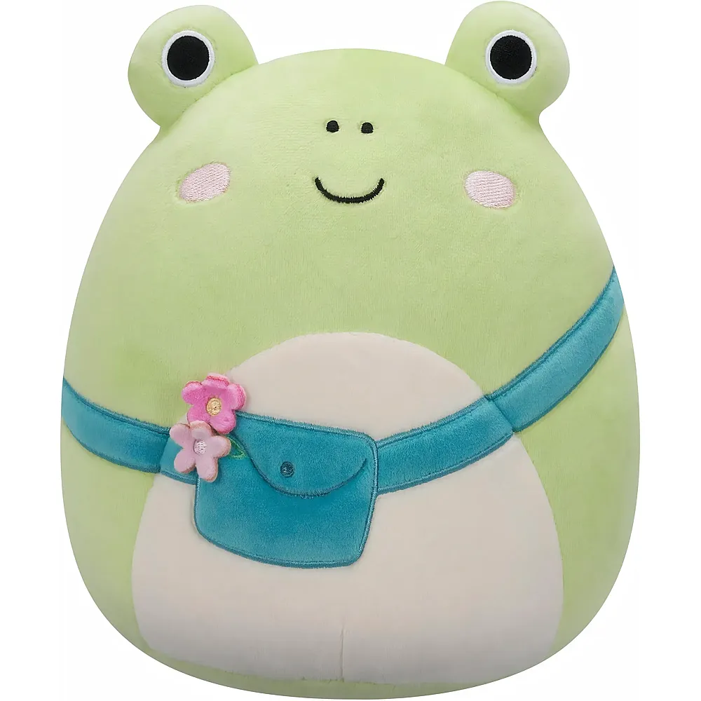 Squishmallows Pl�sch Wendy der Frosch mit Umh�ngetasche 19cm