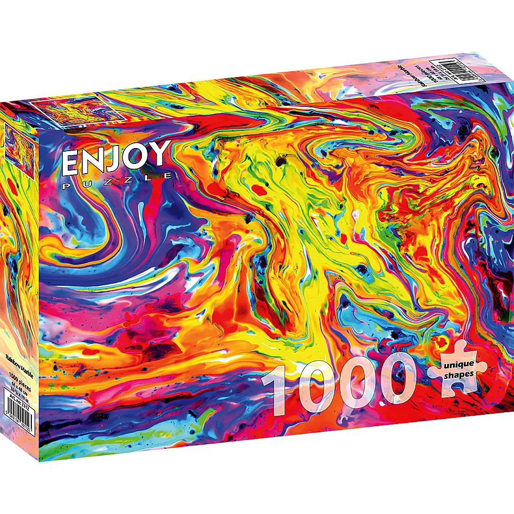 Enjoy Puzzle Rainbow Marble - 1000 Teile