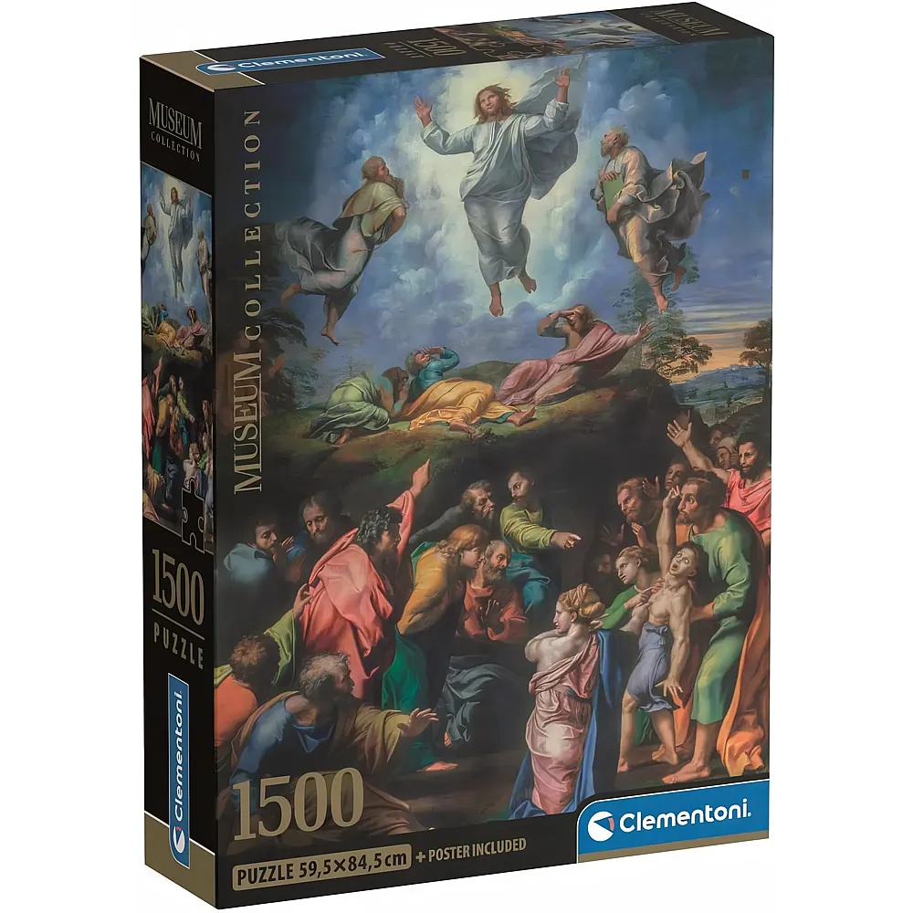 Clementoni Puzzle Museum Collection Raphael: Die Verwandlung 1500Teile