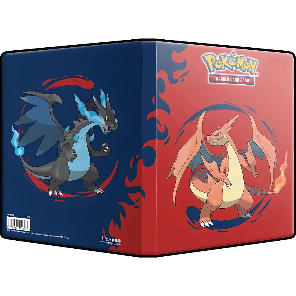 Ultra Pro Pok�mon - Mega Charizard X & Y 4-Pocket Portfolio