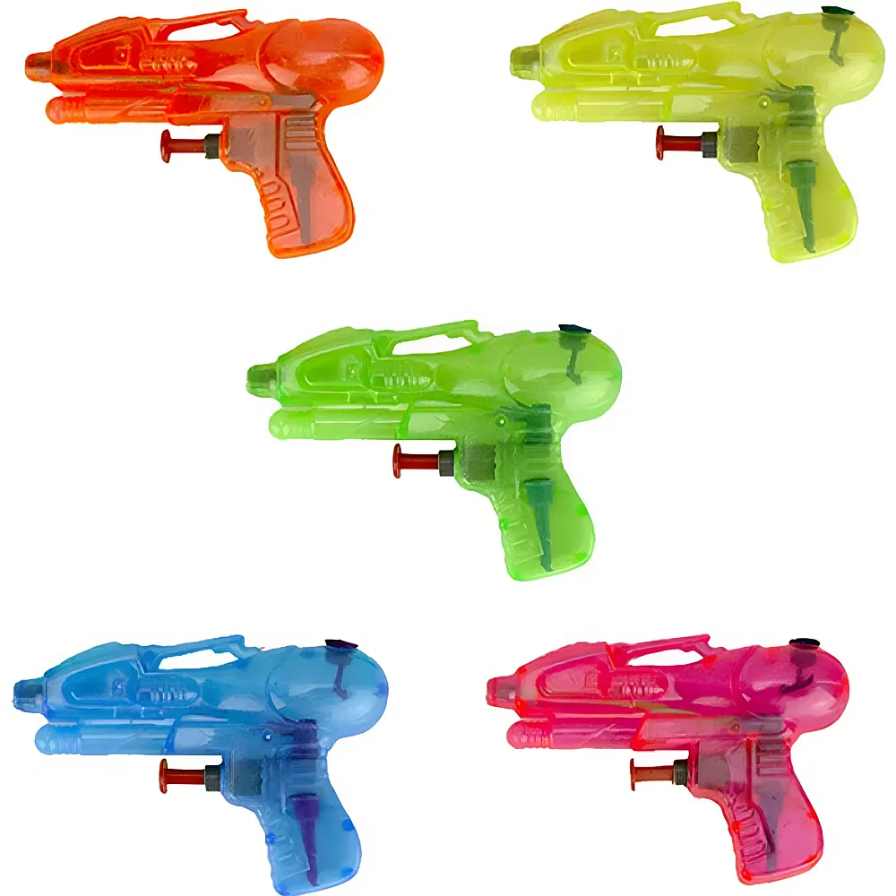 meinspielzeug - Amscan Mini Wasserpistolen - 5 Teile