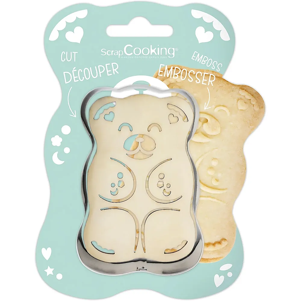 ScrapCooking Ausstechform + Holzpr�ger B�rchen