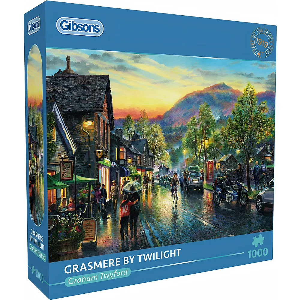 Gibsons Puzzle Graham Twyford Grasmere by Twilight - 1000 Teile