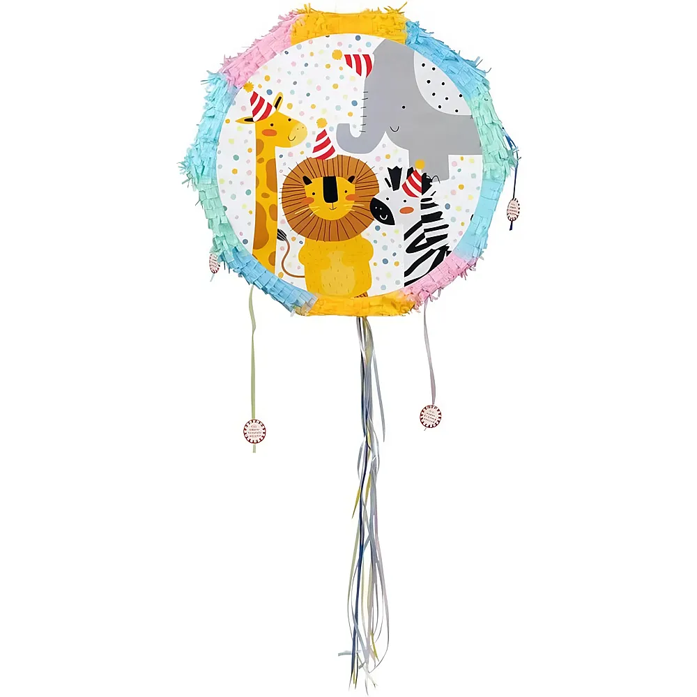 Boland Pinata Zooparty mit wilden Tieren -  44 cm