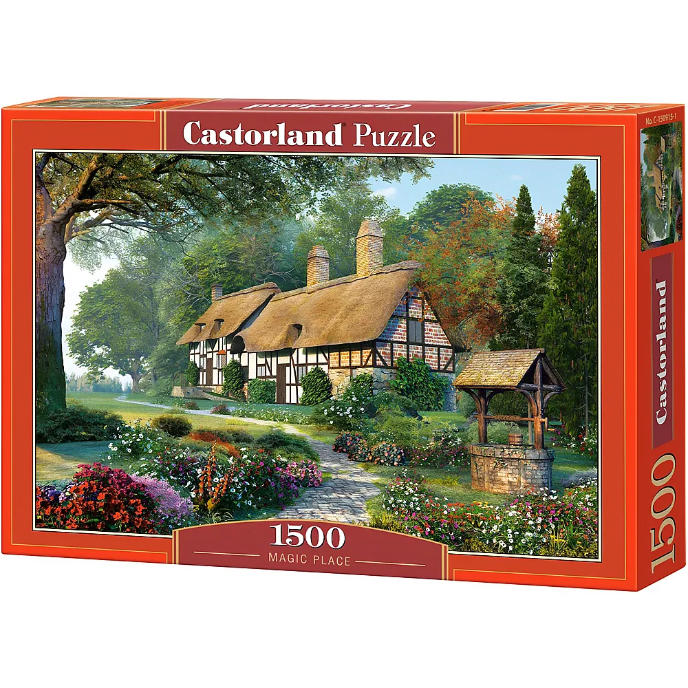 Castorland Puzzle Dominic Davison - Idyllisches Cottage 1500Teile