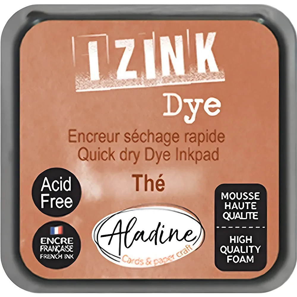 Aladine Izink Stempelkissen Dye Braun | Stempelsets